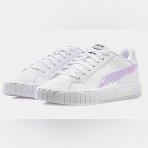 New💗🆕Puma Cali star iris Jr Sneaker - White Junior size 5.5